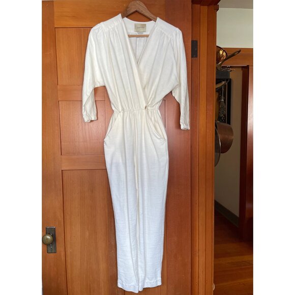 Paloma Wool Alexandria Jumpsuit S Wrap White - Picture 12 of 15